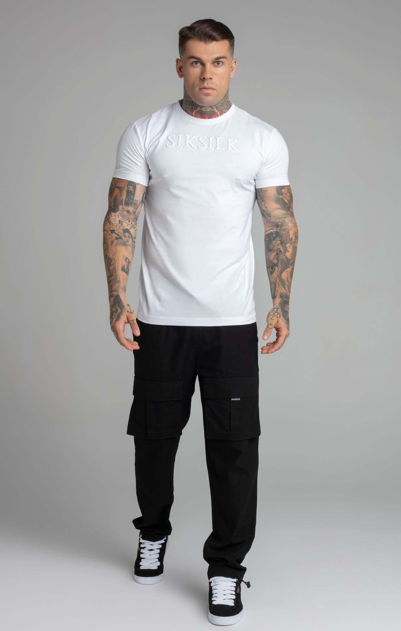 Sik Silk  T-Shirts Muscle Fit T-Shirt 