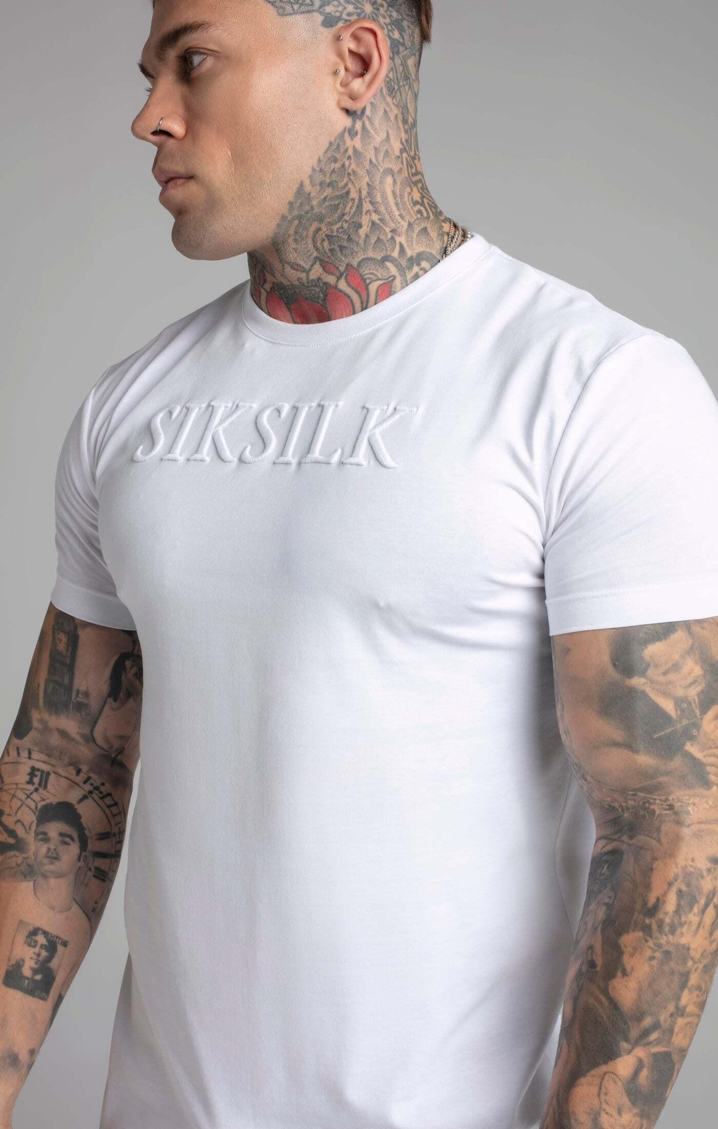 Sik Silk  T-Shirts Muscle Fit T-Shirt 