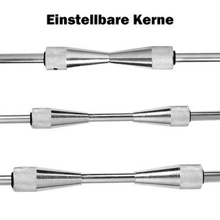 Northix Tragbare Motorrad-Radauswuchtmaschine mit verstellbaren Kegeln 40,5 x 22 x 51 cm  