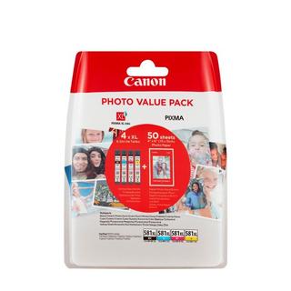 Canon  CANON Multipack Tinte Photo BKCMY CLI-581XL Pixma TS6150/TS8150 4x8.3ml 