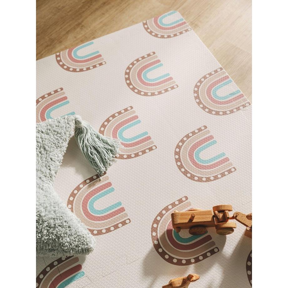 Benuta Tappeto da gioco Rainbow Multicolor  