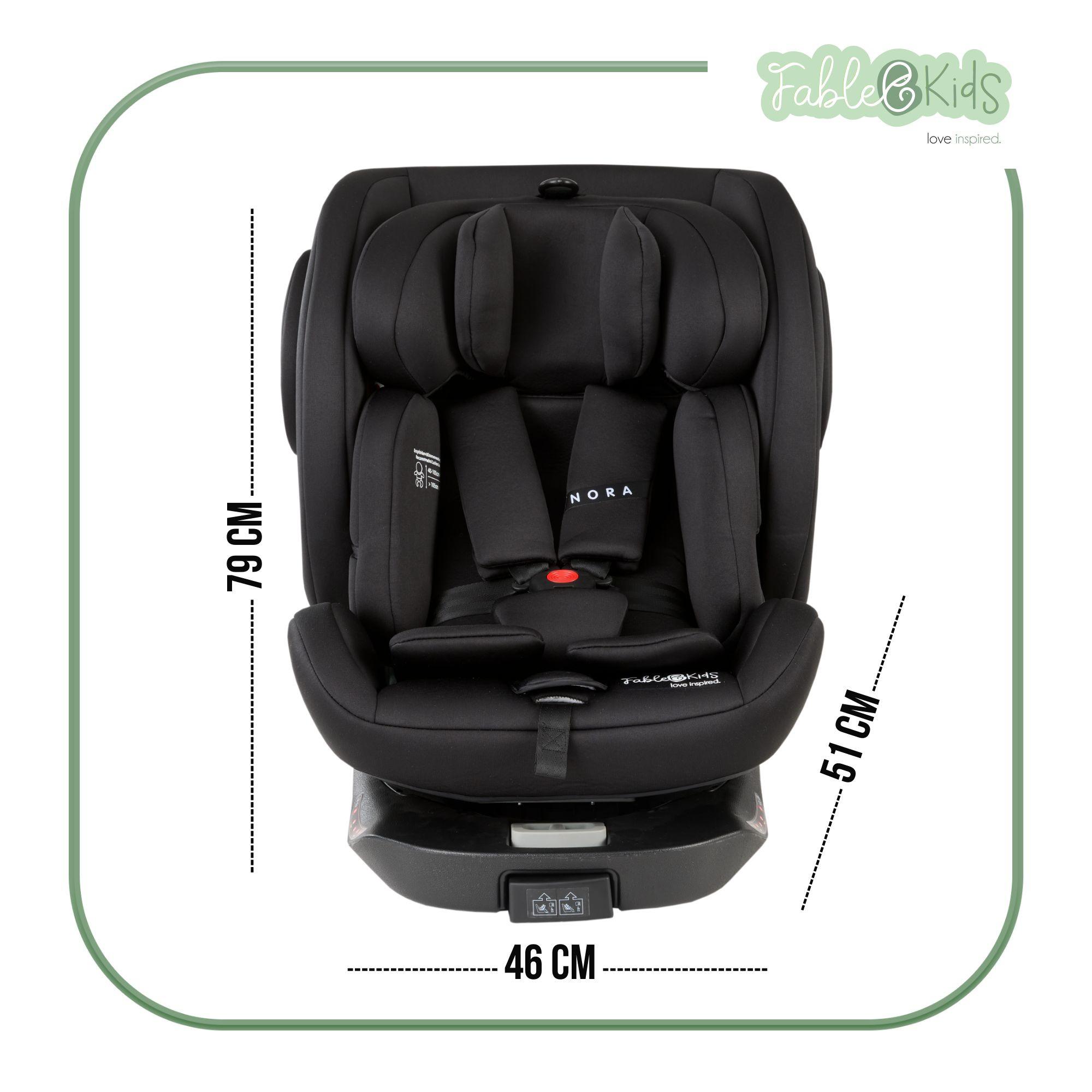 FableKids  Siège auto Siège auto pour enfants rotatif à 360° Isofix 