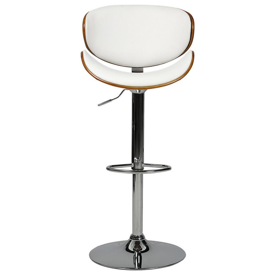 Beliani Set mit 2 Barstühlen aus Kunstleder  ROTTERDAM  