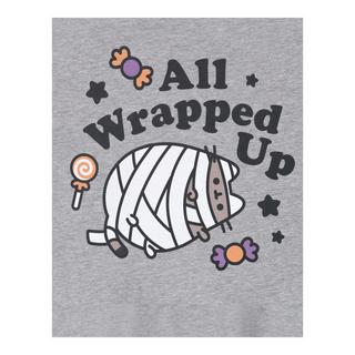 PUSHEEN  All Wrapped Up TShirt  Halloween 