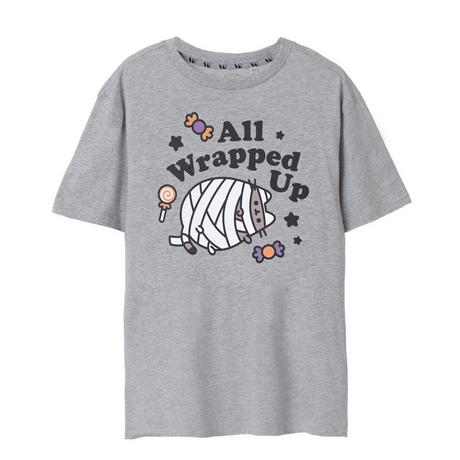 PUSHEEN  All Wrapped Up TShirt  Halloween 