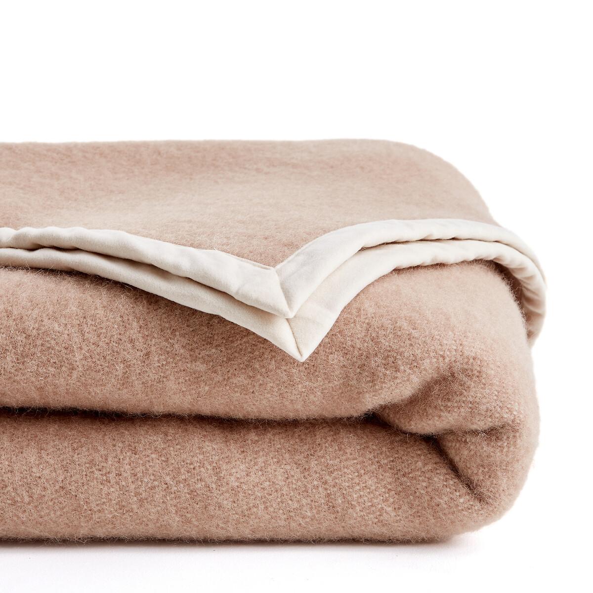 La Redoute Intérieurs Morzine Zweifarbige Wolldecke  