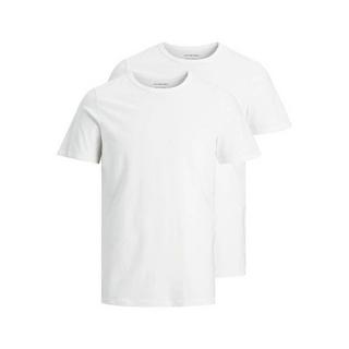 JACK & JONES  T-Shirt  2er Pack Bequem sitzend-JACBASIC CREW NECK TEE 2PK 