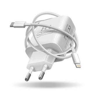 Avizar  Chargeur iPhone + Câble USB C - Blanc 