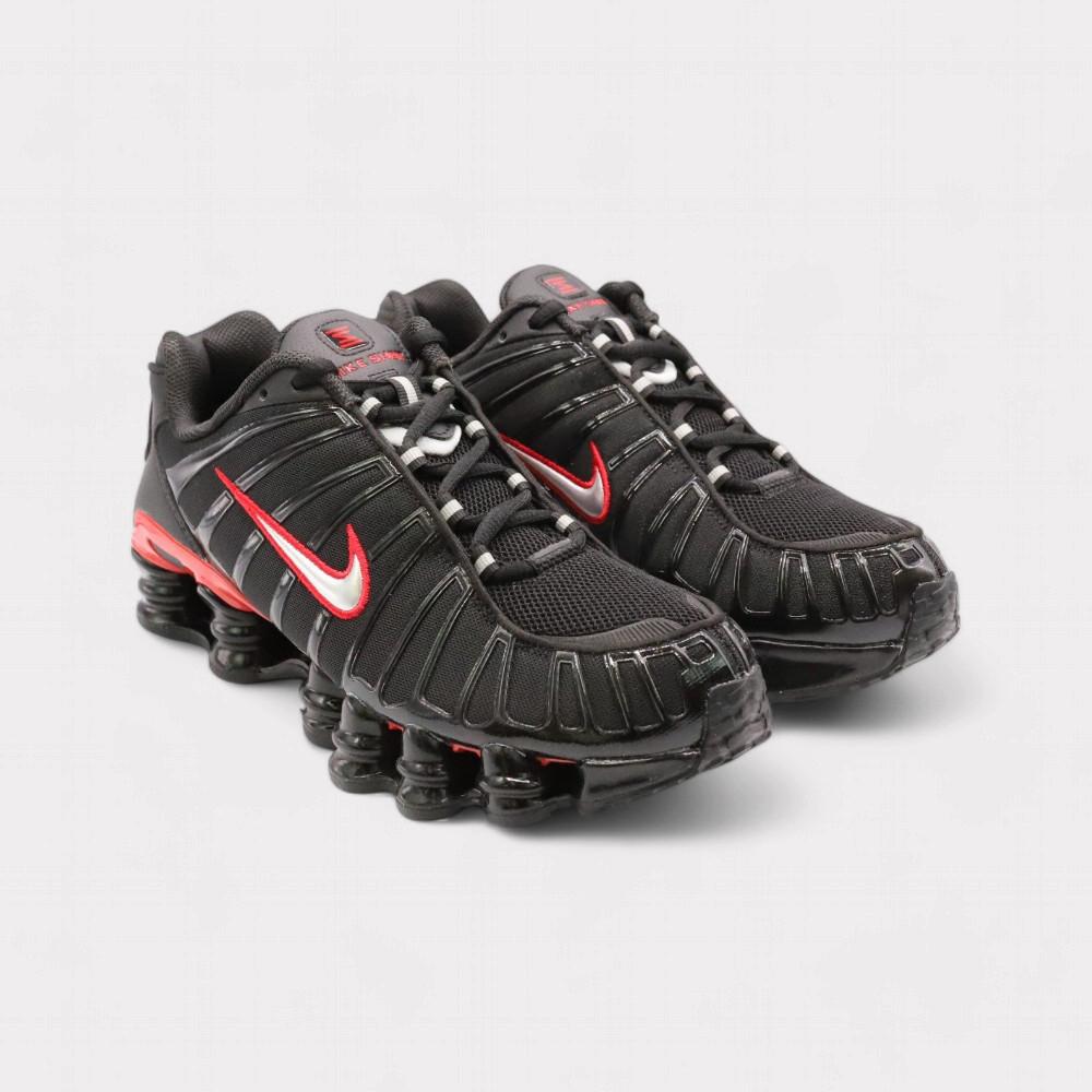 NIKE  Shox TL - Black University Red 