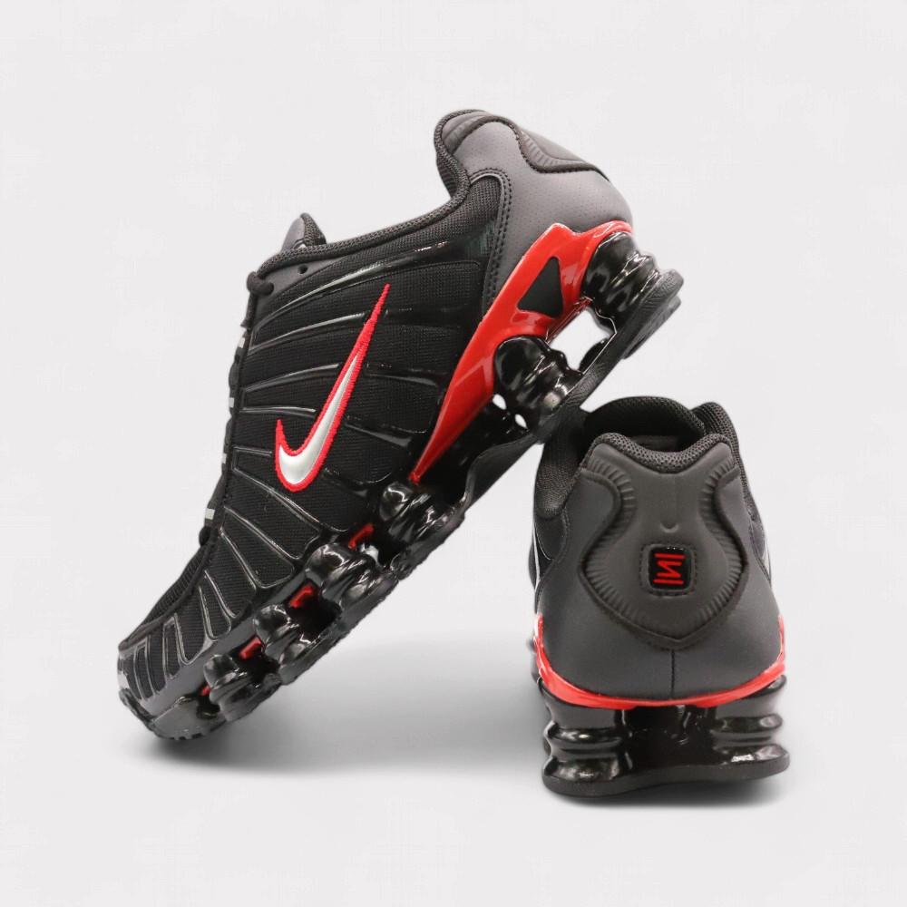 NIKE  Shox TL - Black University Red 