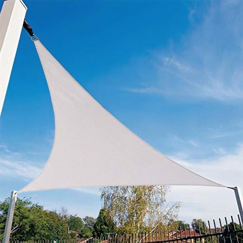 B2X Sonnenschutzsegel wasserdichtes Vordach 5x5x5m ModernHome - Beige  