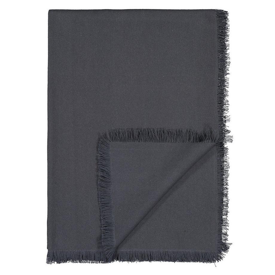 La Redoute Intérieurs Plaid Panama à Franges  