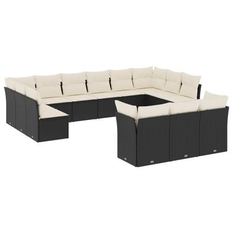 VidaXL Garten sofagarnitur poly-rattan  