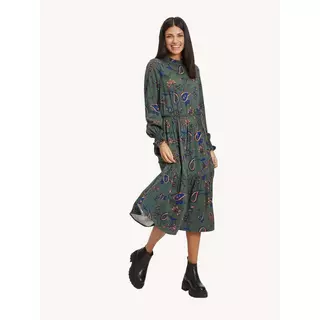 Tamaris Kleider Balsas Aop Volant - kaufen MANOR Ruffle Dress online 