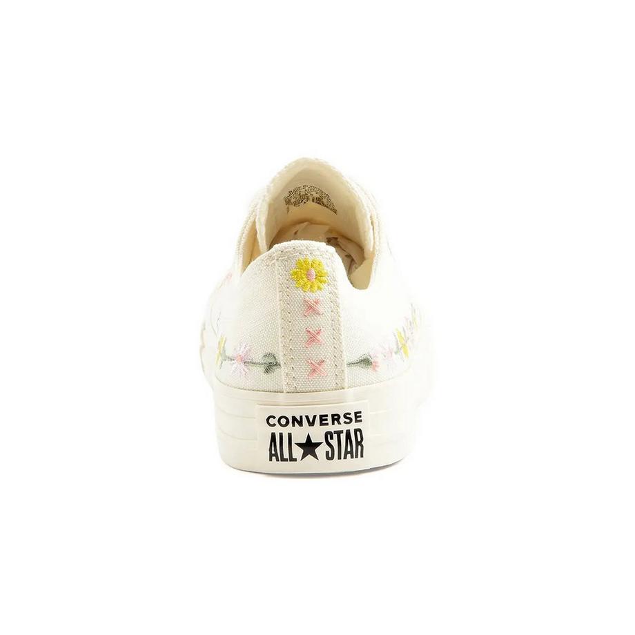 CONVERSE Chuck Taylor All Star Embroidered Flowers Low Top Sneakers  
