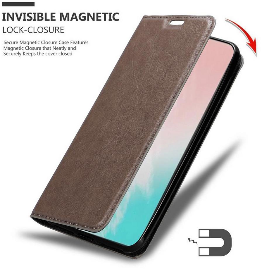 Cadorabo  Cadorabo Hülle kompatibel mit Samsung Galaxy NOTE 20 PLUS - Schutzhülle mit Magnetverschluss, Standfunktion und Kartenfach 
