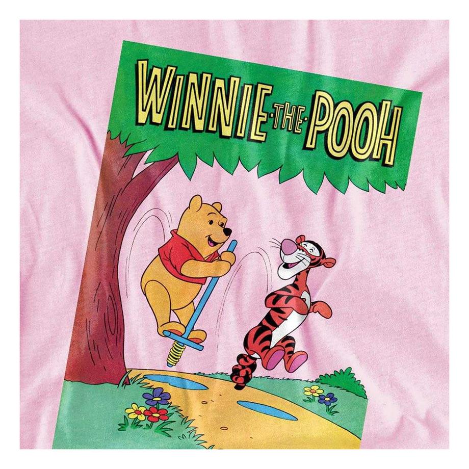 Winnie the Pooh  T-ShirtMotif Winnie L´ourson Et Tigrou Motiftyle Rétro Bounce 