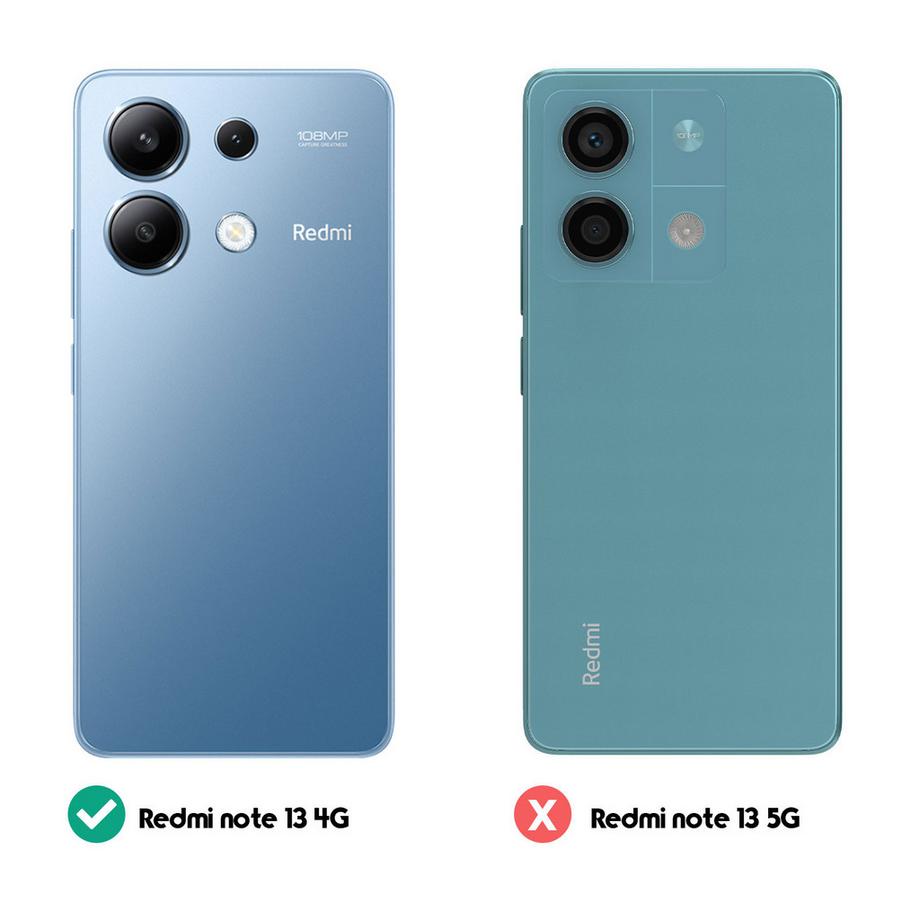 Avizar  Classic Cover Redmi Note 13 4G Blau 