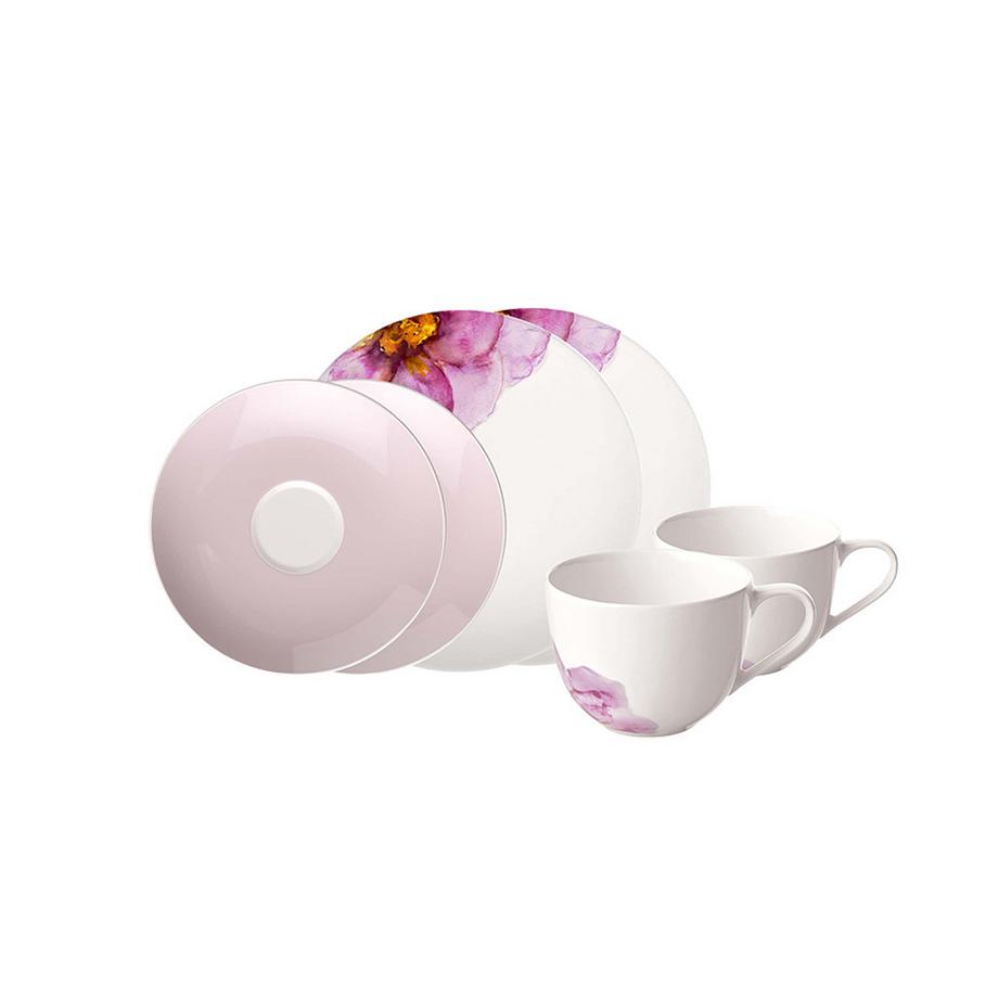 Villeroy&Boch  Kaffeeset 6tlg. EC Rose Garden 