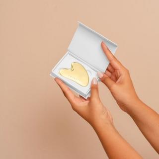 VBEAUTY  Gua Sha aus Edelstahl - Gold 