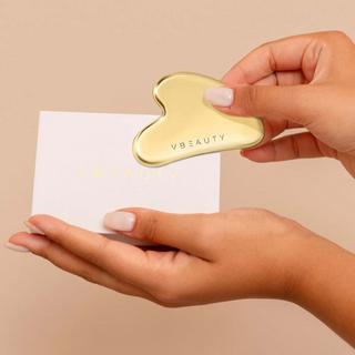 VBEAUTY  Gua Sha aus Edelstahl - Gold 