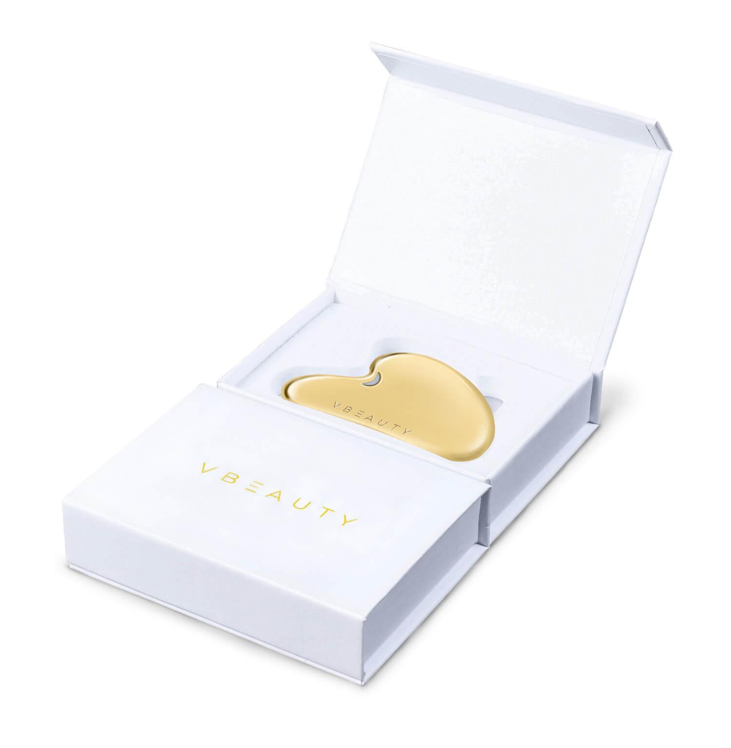 VBEAUTY  Gua Sha aus Edelstahl - Gold 