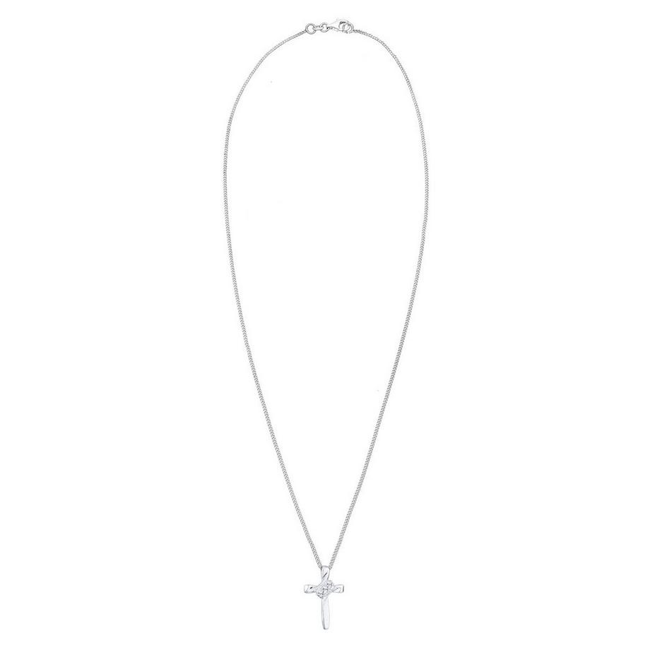 Elli  Collier Pendentif Croix Avec Cristaux 