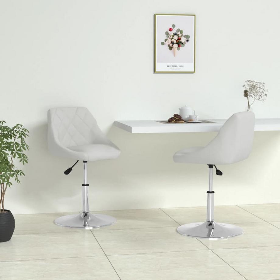 VidaXL Chaise de salle à manger cuir artificiel  
