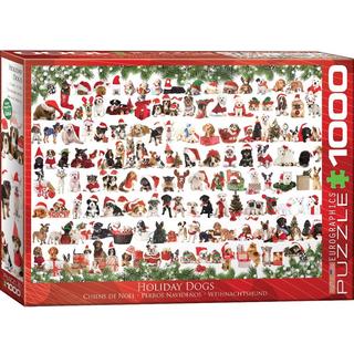 Eurographics  puzzle Weihnachtshund 1000 Teile 