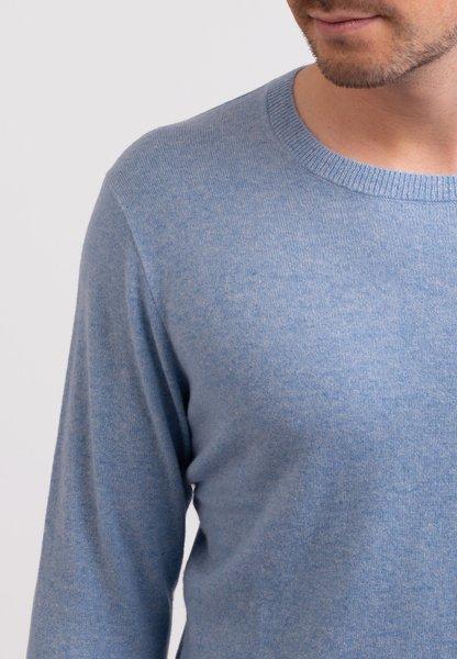 CASH-MERE.CH  Recycelter Kaschmir Rundhals Pullover 