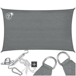 Tectake Voile d’ombrage SUNNY Différentes tailles en HDPE avec 87 % de protection UV  