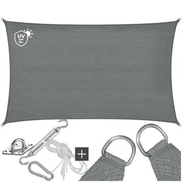 Tenda parasole Sunny diverse dimensioni, HDPE con 185 g/m² e 87% di protezione UV