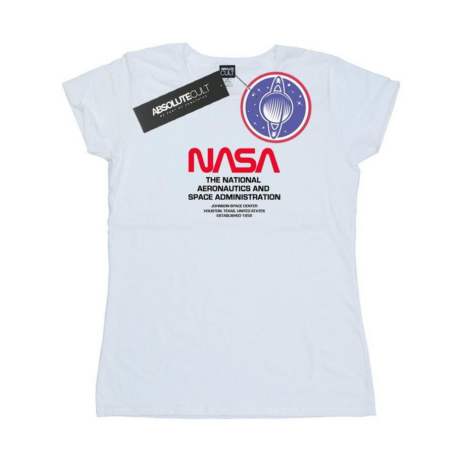 Nasa Logo Print T-Shirt  