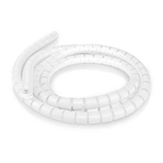 Nedis  Gestion des câbles | Manchon spiralé | 1 pc. | Epaisseur maximale du câble : 22 mm | PE | Blanc 