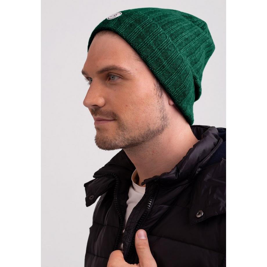 CASH-MERE.CH Kaschmir Rib Mütze  