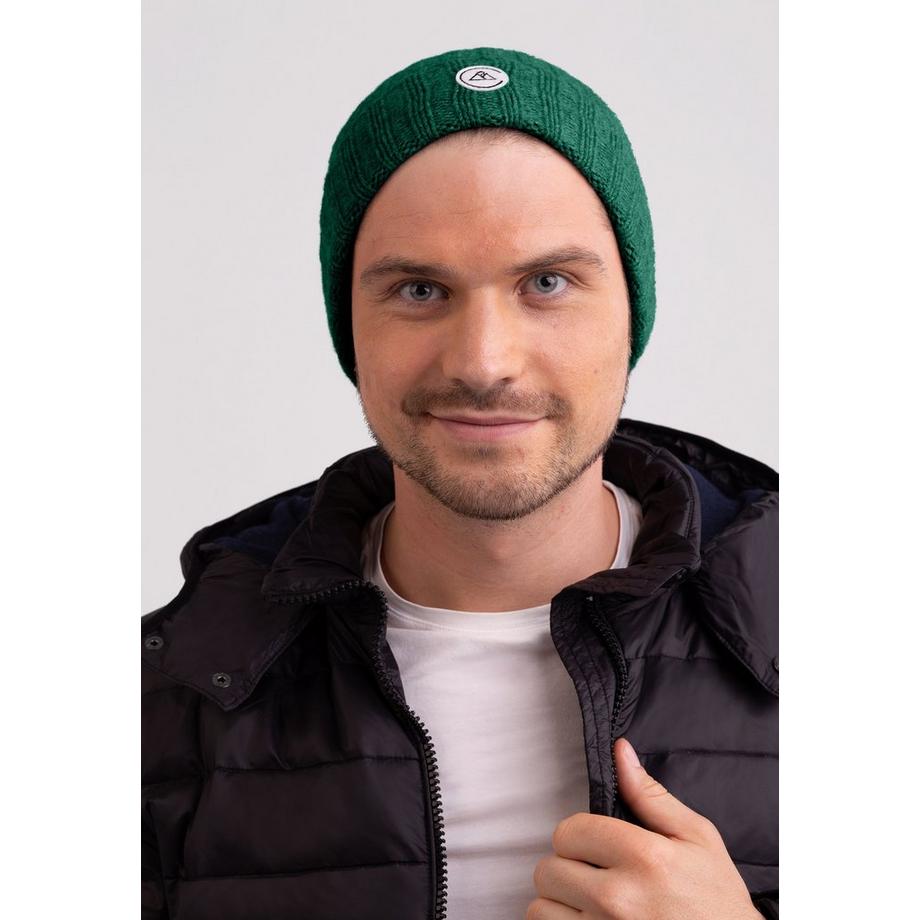 CASH-MERE.CH Kaschmir Rib Mütze  