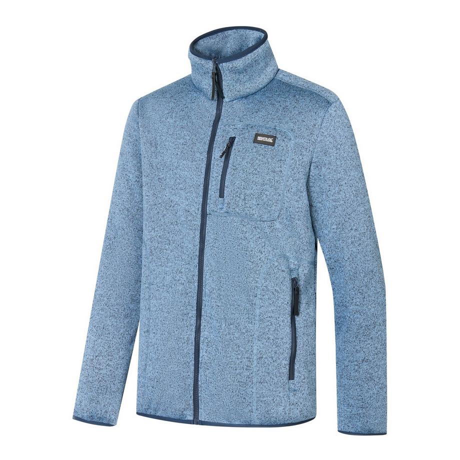 Regatta Barlee Fleecejacke Durchgehender Reißverschluss Meliert  