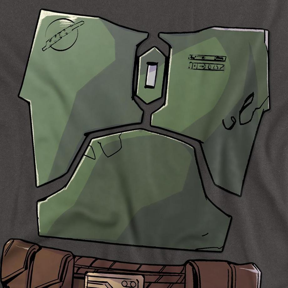 STAR WARS Boba Fett Armor Graphic Langarm T-Shirt  