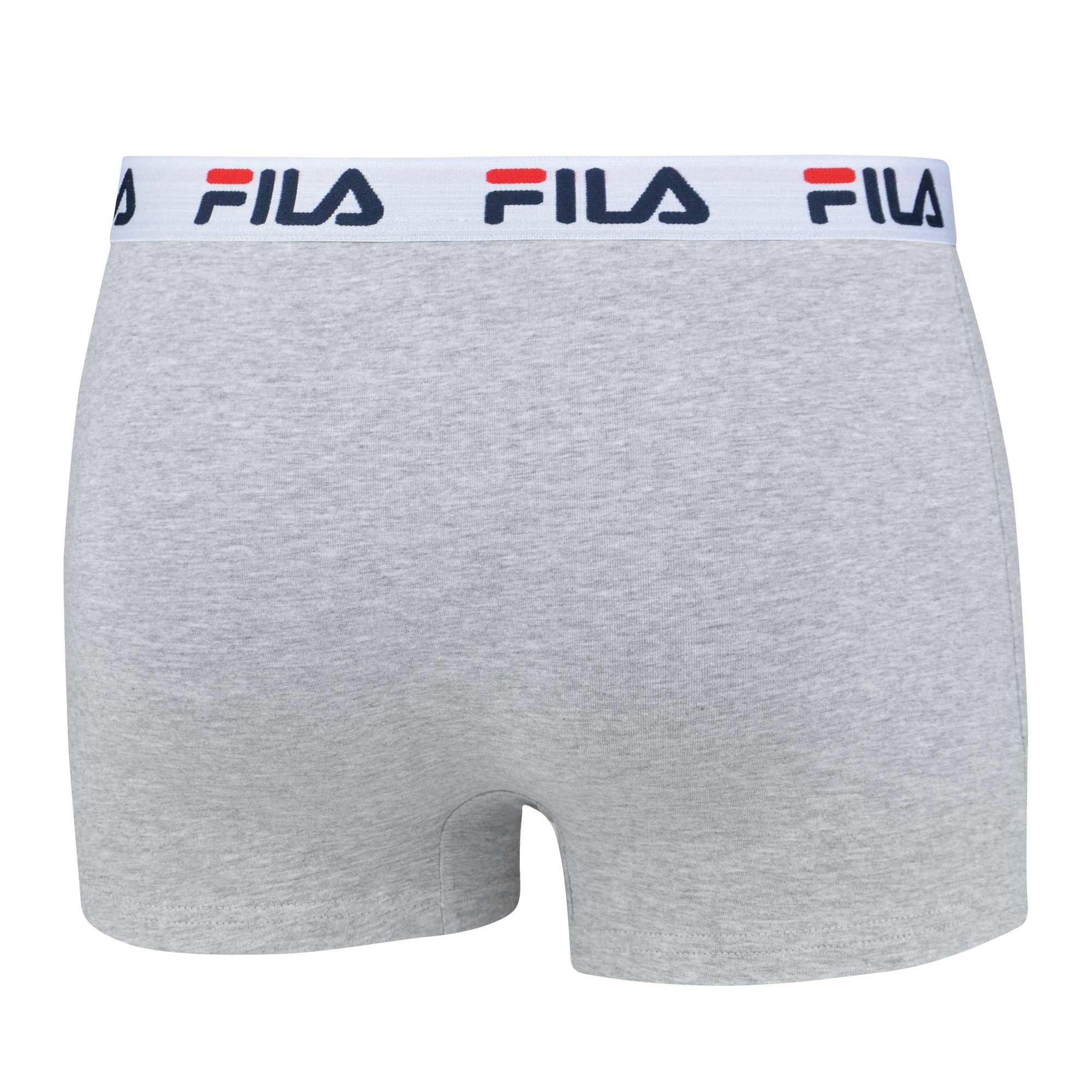 FILA  Boxer Uomini Confezione da 5 Stretch 