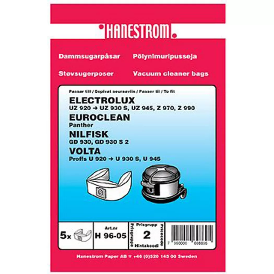B2X – Staubbeutel Nilfisk 5er Pack VP930, VP930