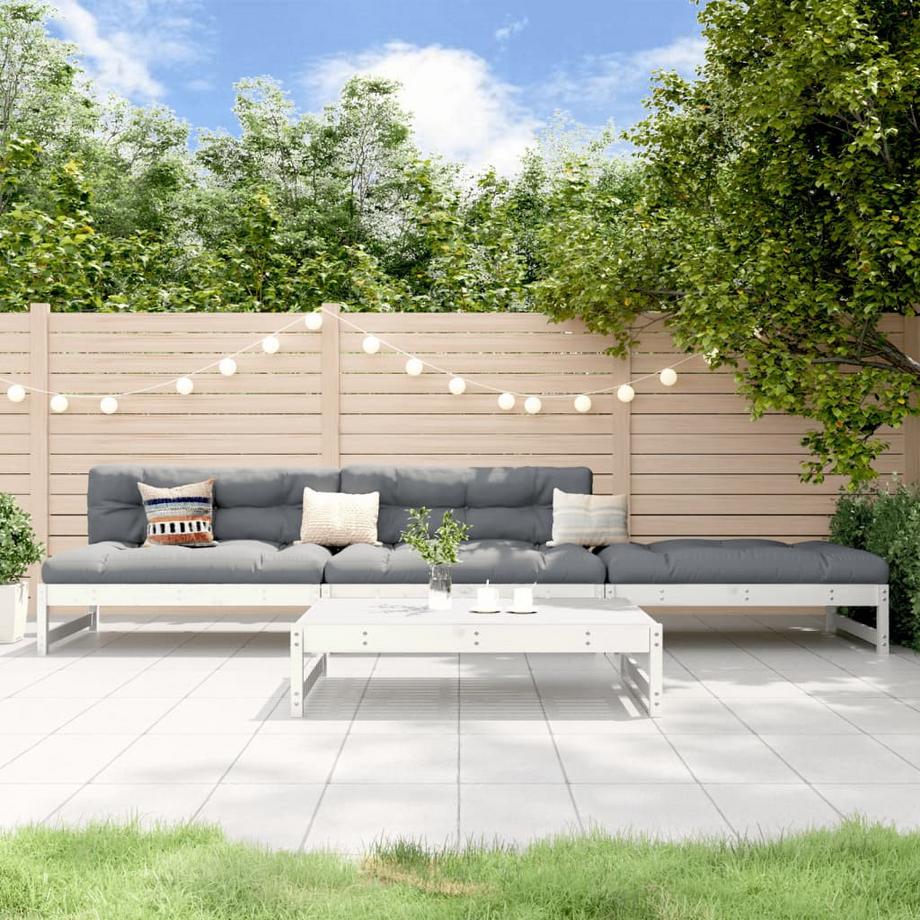 VidaXL set salotto da giardino Legno di pino  