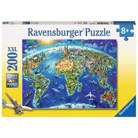 Ravensburger  Puzzle Grosse, weite Welt (200XXL) 