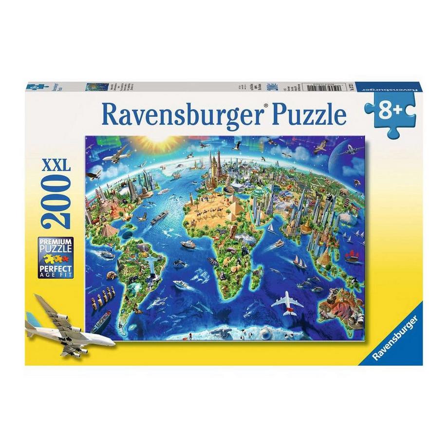 Ravensburger  Puzzle Grosse, weite Welt (200Teile) 