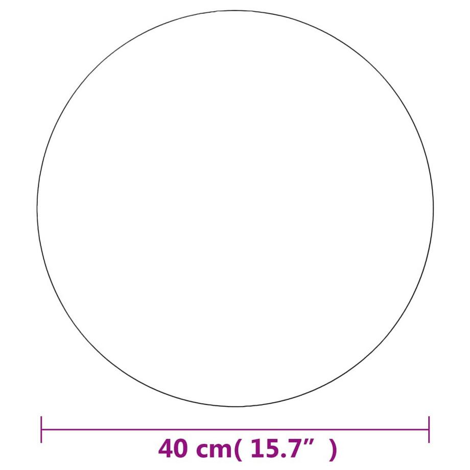VidaXL Miroir verre  