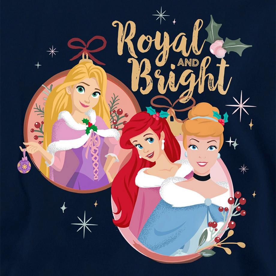 Disney PRINCESS  Sweat À Capuche Noël Royal And Bright 