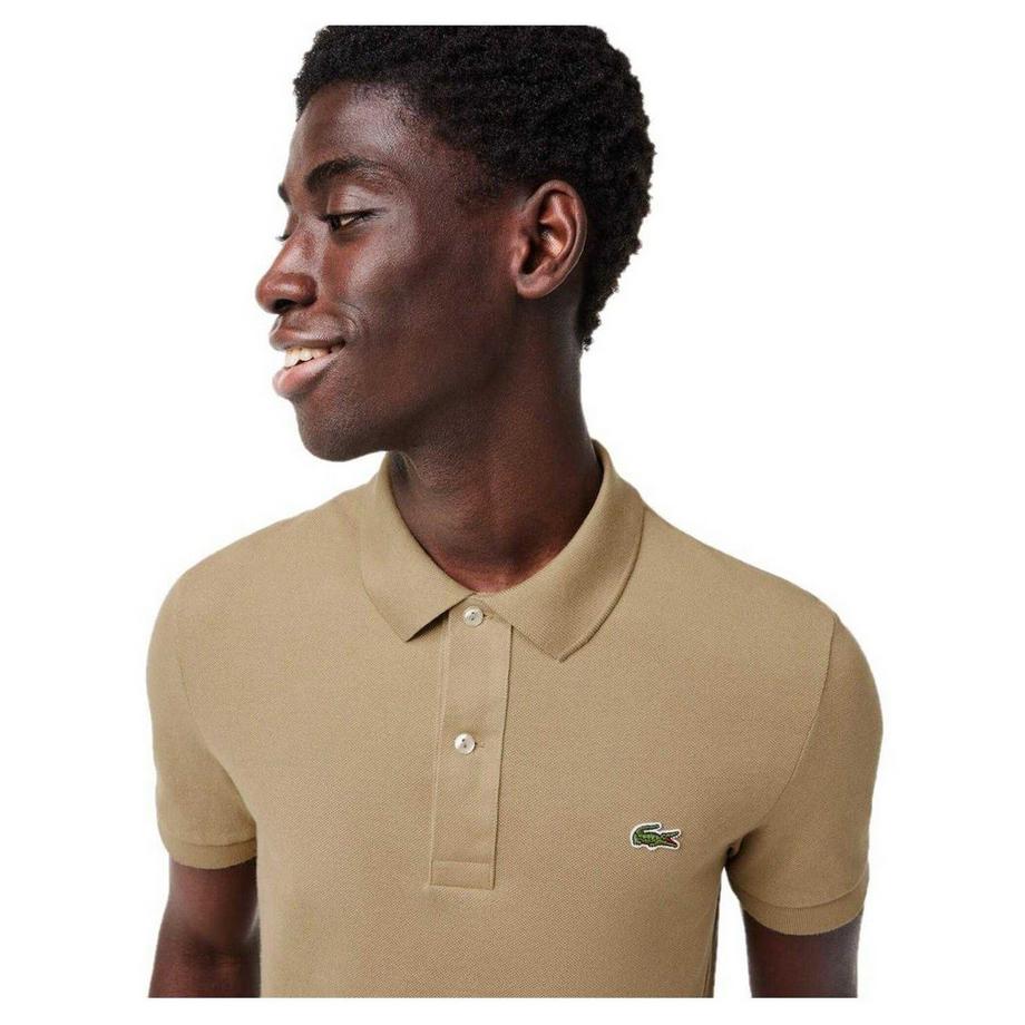 LACOSTE Poloshirt mit besticktem Logo  