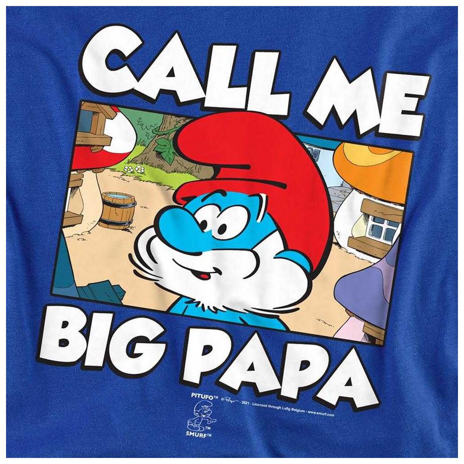 Puffi Maglietta Manica Lunga Call Me Big  