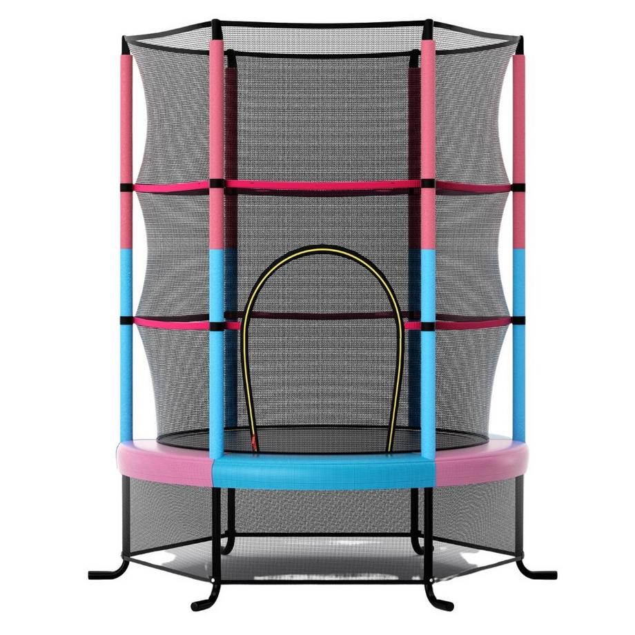 Trampolino per bambini con rete di sicurezza