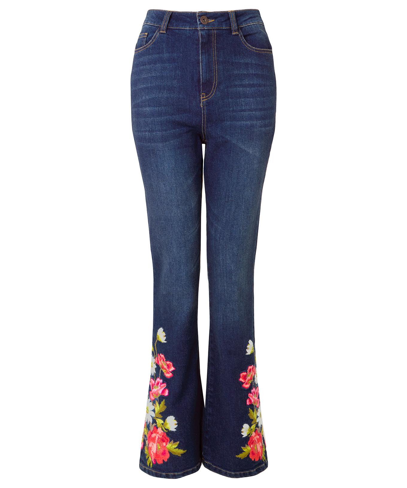 Joe Browns  Bootcut-Jeans mit Blumenstickerei 