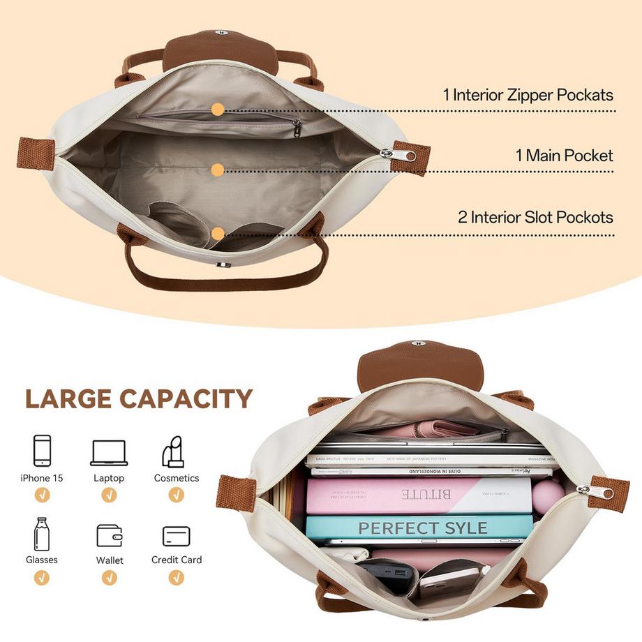 Only-bags.store Handtasche Große Einkaufstasche Einkaufstasche Arbeitstasche  